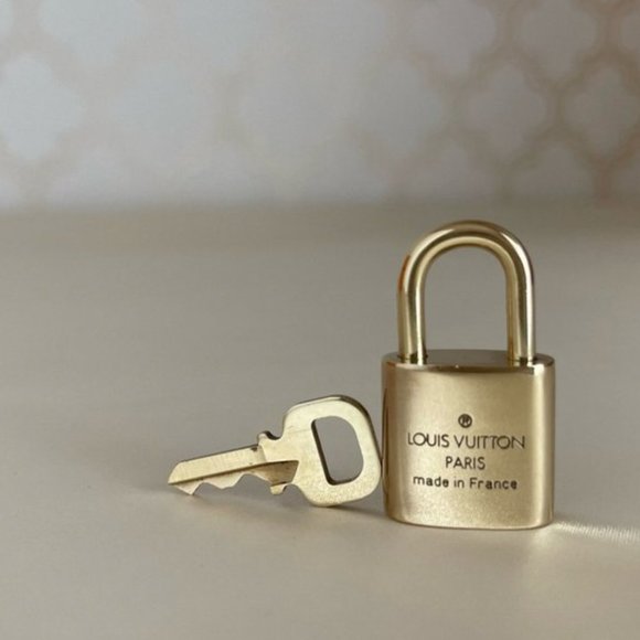 $300 Louis Vuitton Padlock Lock and Key - Picture 3 of 3